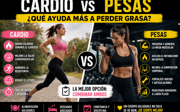 Cardio vs Pesas: ¿Qué Ayuda Más a Perder Grasa?